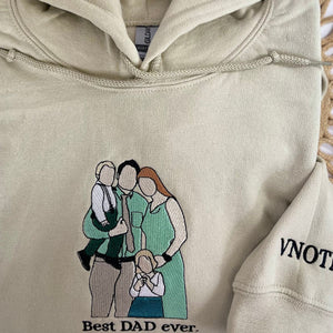 Personalized Embroidered Hoodies with Pictures - mymatchhoodie