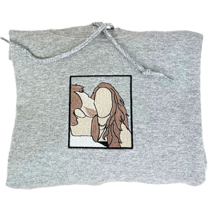 Personalized Embroidered Hoodies with Pictures - mymatchhoodie